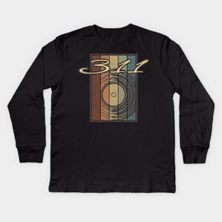 311 Vynil Silhouette Kids Long Sleeve T-Shirt